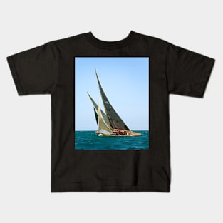 Wind, Waves and Sails Kids T-Shirt